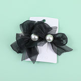 Fermaglio per capelli con filo di perle