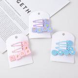 Combinazione di fermagli per capelli geometrici -3pz