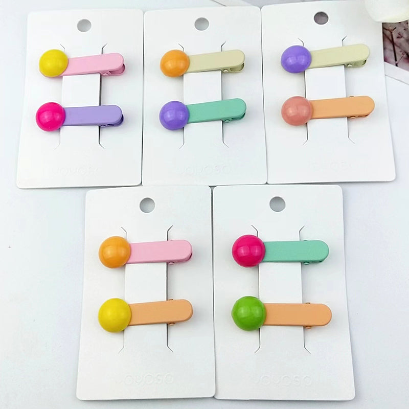 Clip BB in lega di colore arcobaleno-2pz