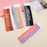 Fascia per capelli sportiva con monogramma sfumato