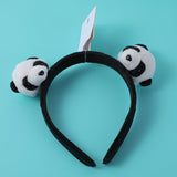 Serie YOYO Panda, simpatico panda 3D per capelli