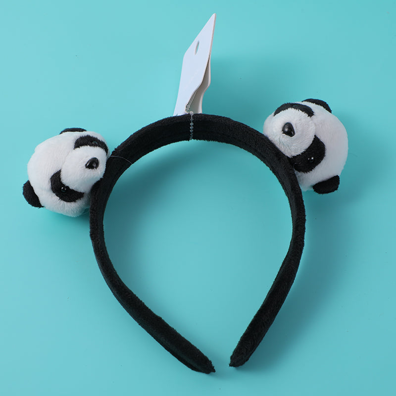 Serie YOYO Panda, simpatico panda 3D per capelli