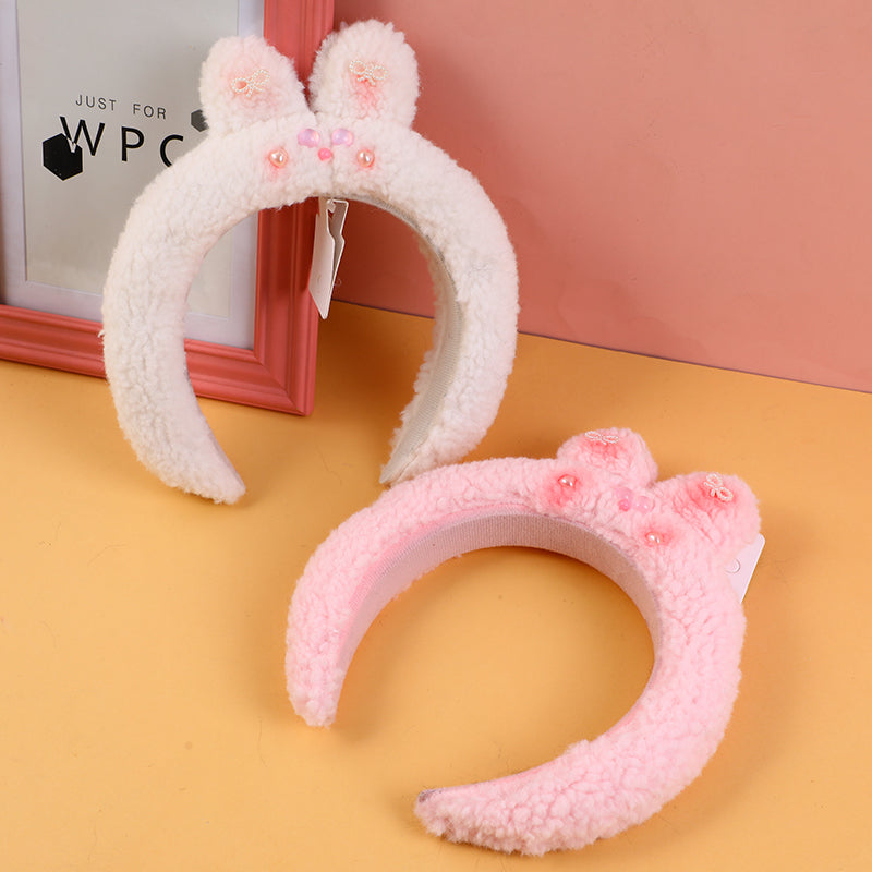 Cerchietti per capelli con orecchie da orso stereoscopiche