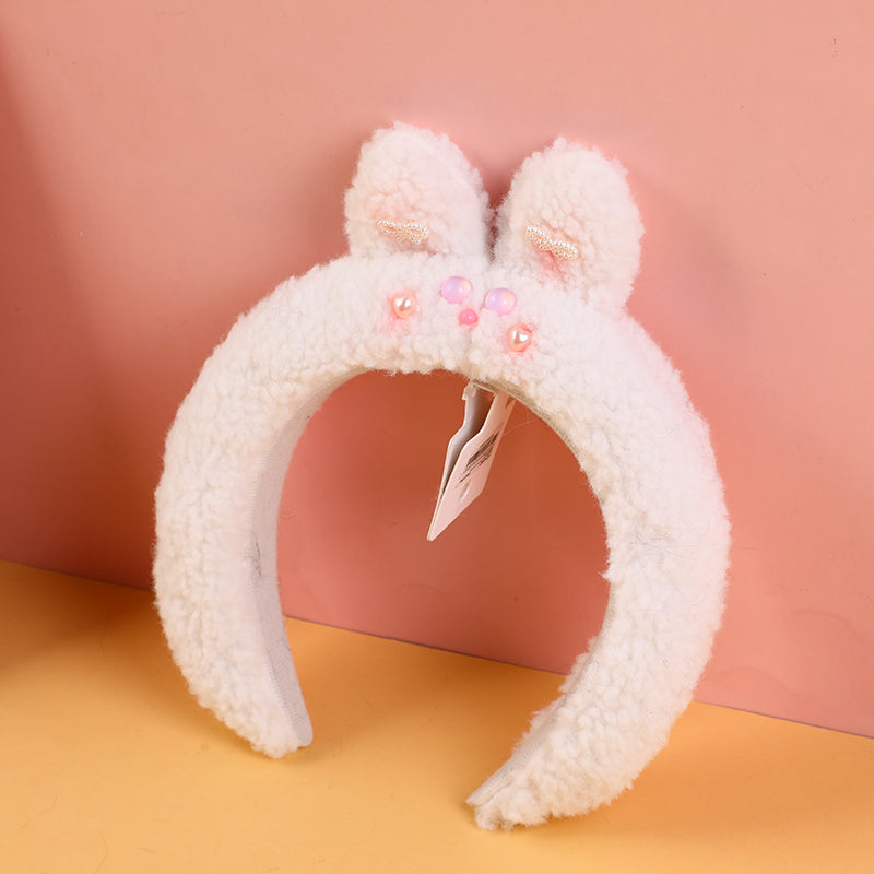 Cerchietti per capelli con orecchie da orso stereoscopiche