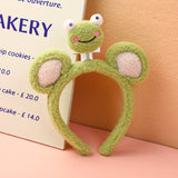 Cerchietti per capelli stereoscopica a forma di rana