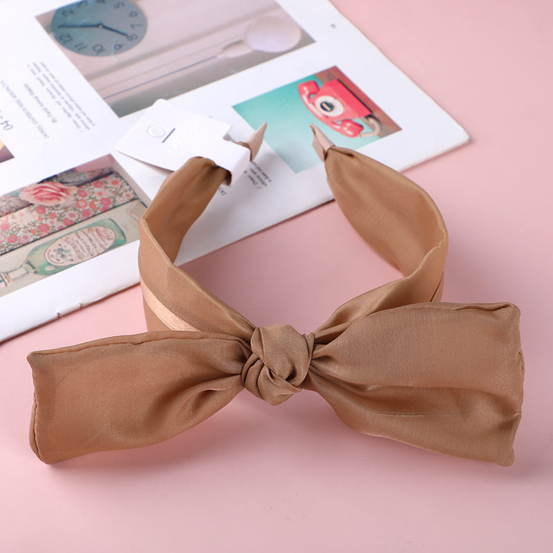 Cerchietto per capelli con nodo a fiocco semplice