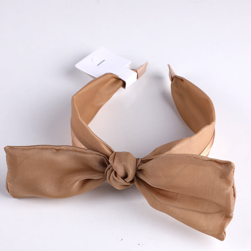 Cerchietto per capelli con nodo a fiocco semplice