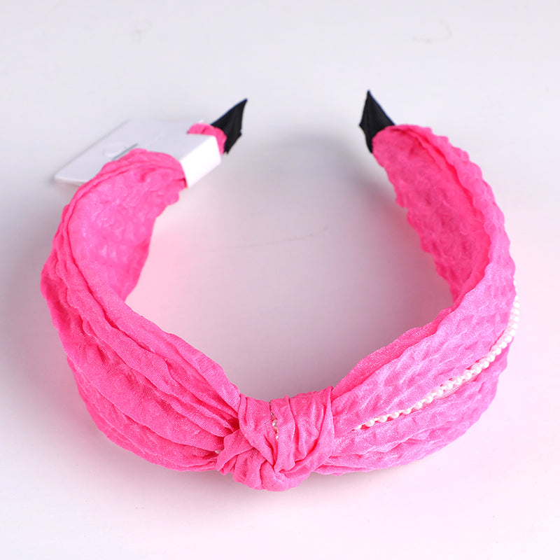 Cerchietti per capelli annodata con dile della serie Rose Red