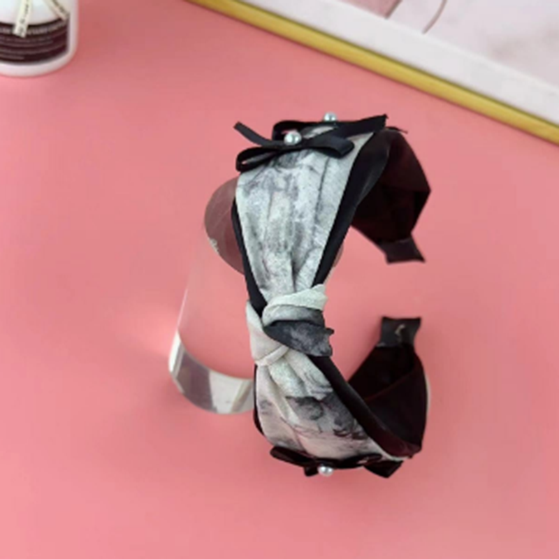 Cerchietti per capelli in tessuto serie tie dye