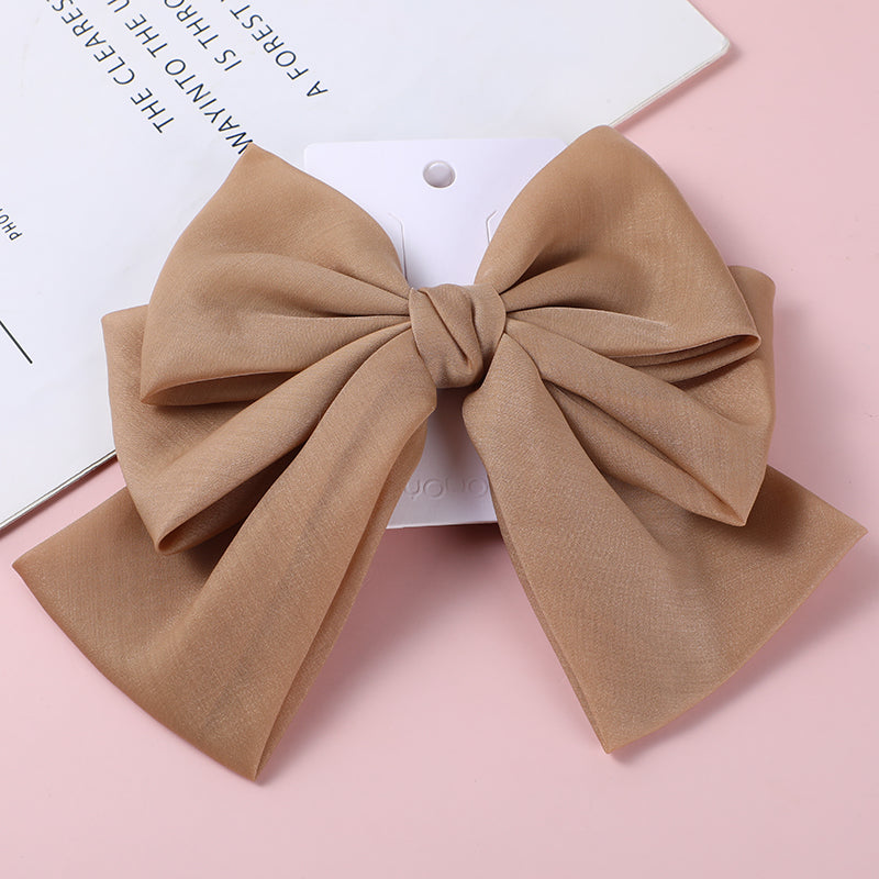 Fermaglio per Capelli con Fiocco a Tre Strati