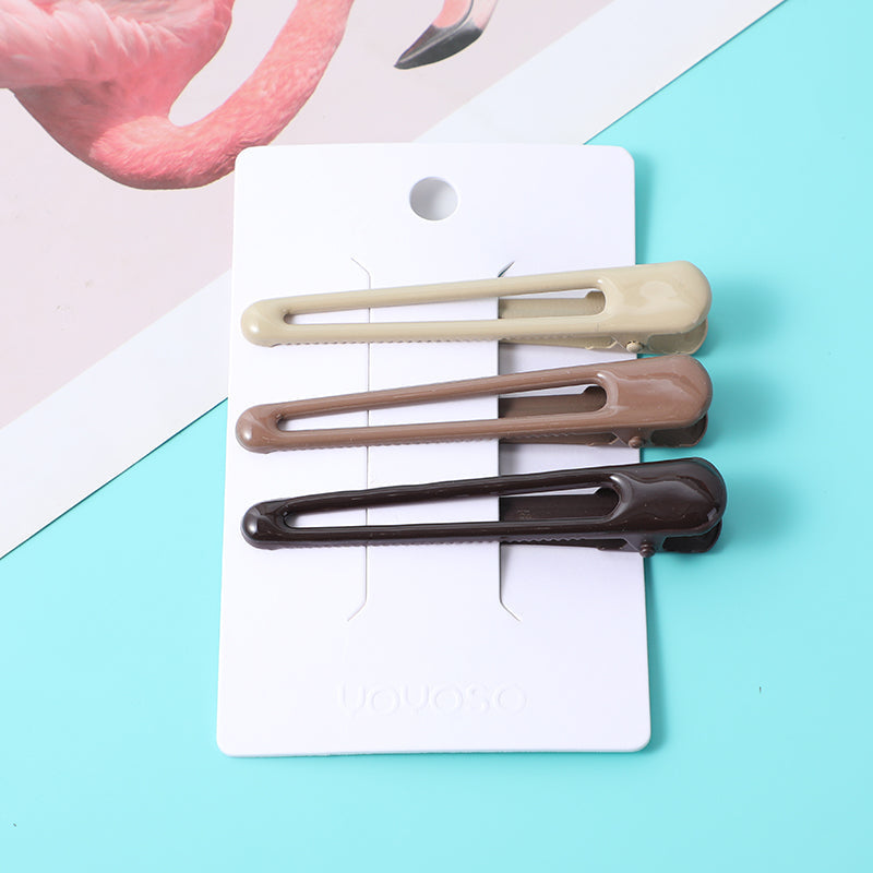 Caffè colore lucido acqua goccia anatra clip-3pz