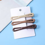 Caffè colore lucido bowtie duckbill clip-3pz