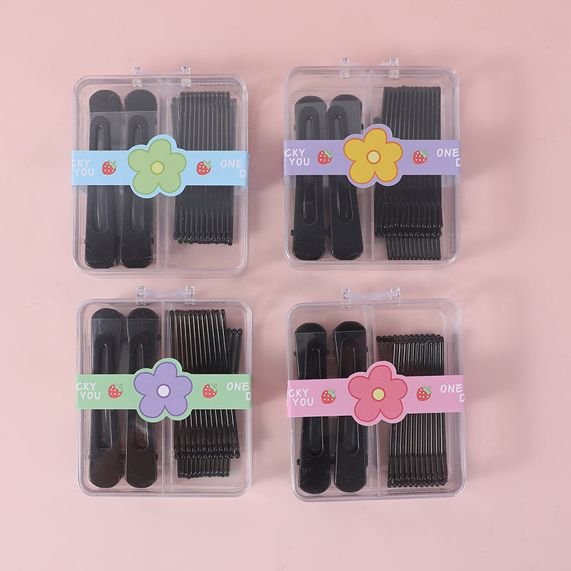 Set combinato di fermagli per capelli a goccia d'acqua