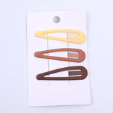 Clip BB opaca a goccia d'acqua grande 3 pz