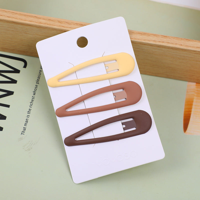 Clip BB opaca a goccia d'acqua grande 3 pz