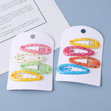 Clip BB a forma di goccia d'acqua per bambini - 4 pz