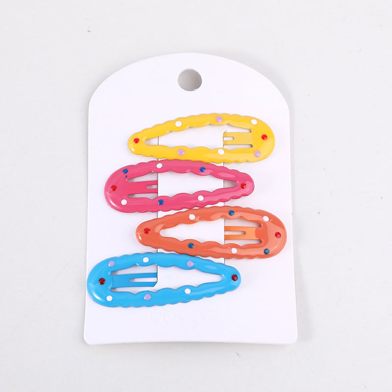 Clip BB a forma di goccia d'acqua per bambini - 4 pz