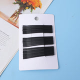 Spilla per capelli ad arco a una linea con scheda posteriore-28pz