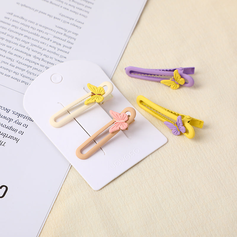 Fermaglio per Capelli a Forma di Farfalla in Lega