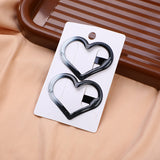 Fermaglio BB a Cuore con Effetto Gradiente