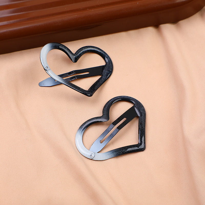 Fermaglio BB a Cuore con Effetto Gradiente