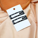 Fermaglio per Capelli Quadrato Semplice