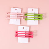 Fermaglio per capelli rettangolare regolare