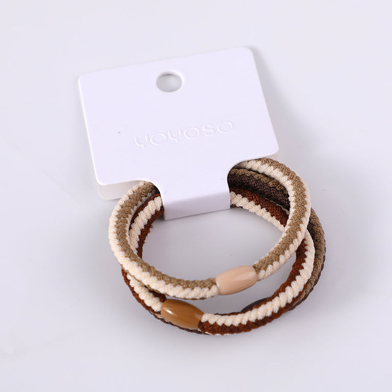 Elastici per capelli a righe