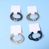 Strass papillon capelli Elastici