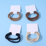 Elastici per capelli di base a torsione