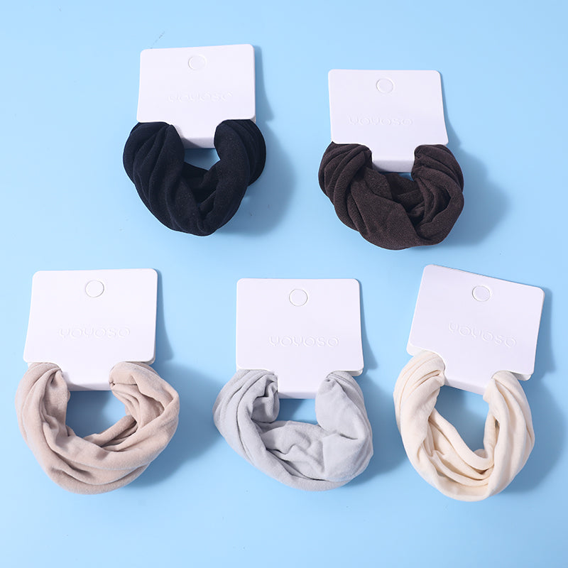 Elastici per capelli in spugna semplice