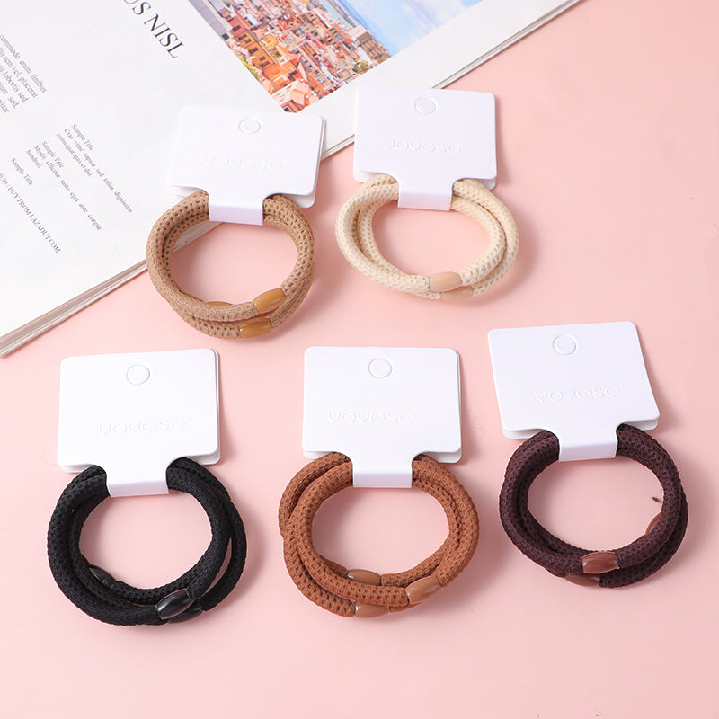 Elastici per capelli di base senza cuciture