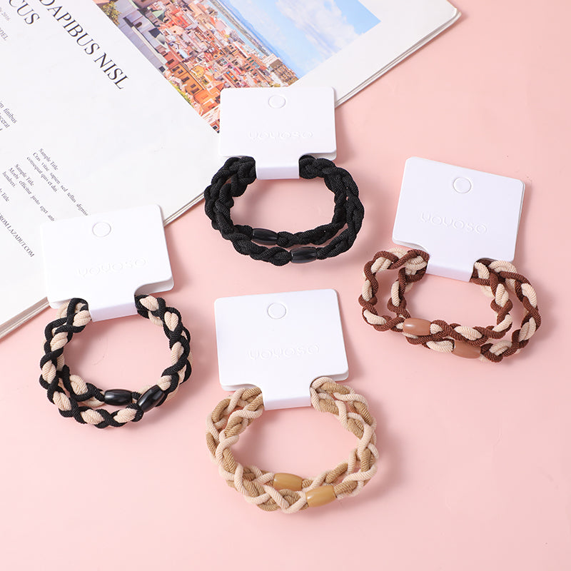 Bambù congiunto colore gradiente capelli Elastici