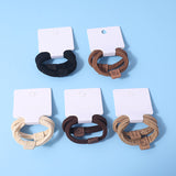 Elastici per capelli di base con etichetta