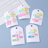 Clip BB multiforma colorata-4 pz