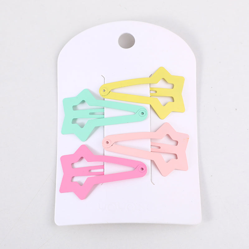 Clip BB multiforma colorata-4 pz