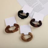 Elastici per capelli in spugna con logo dell'orso