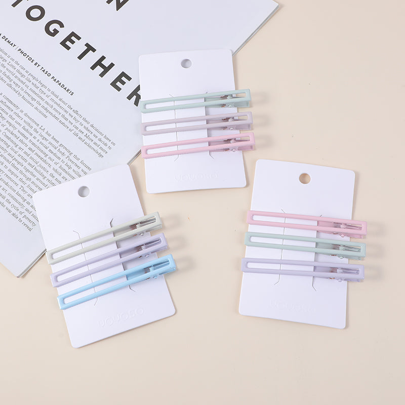 Fermaglio a Becco d'Anatra Quadrato Galvanizzato da 8 cm