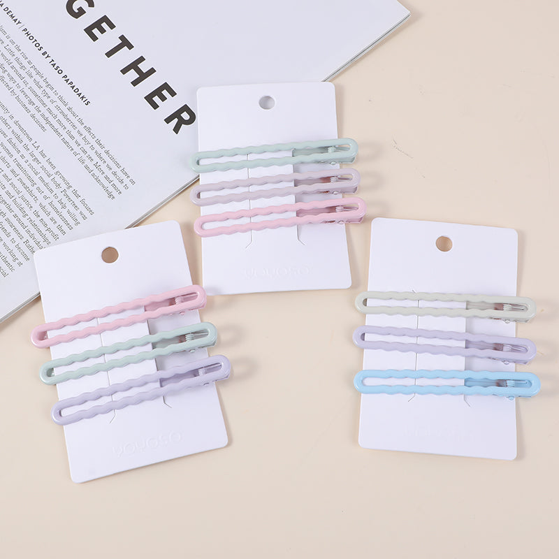 Fermaglio a Becco d'Anatra Ondulato Galvanizzato da 8 cm