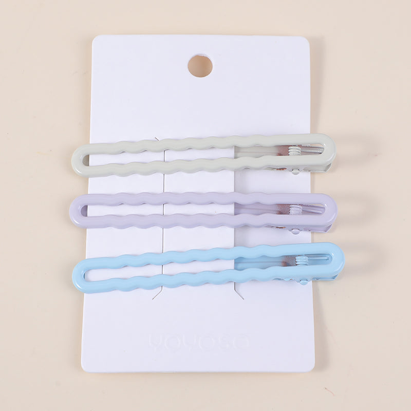 Fermaglio a Becco d'Anatra Ondulato Galvanizzato da 8 cm