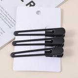 Clip a becco d'anatra opaca a goccia d'acqua 8cm-3pz