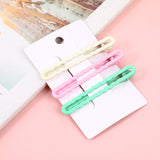 Piccolo Fermaglio per Capelli Ondulato in Lega-3 pezzi