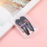 Set di Clip per Capelli a Goccia, Opache (o Lucide), di Grande Valore-4 pezzi