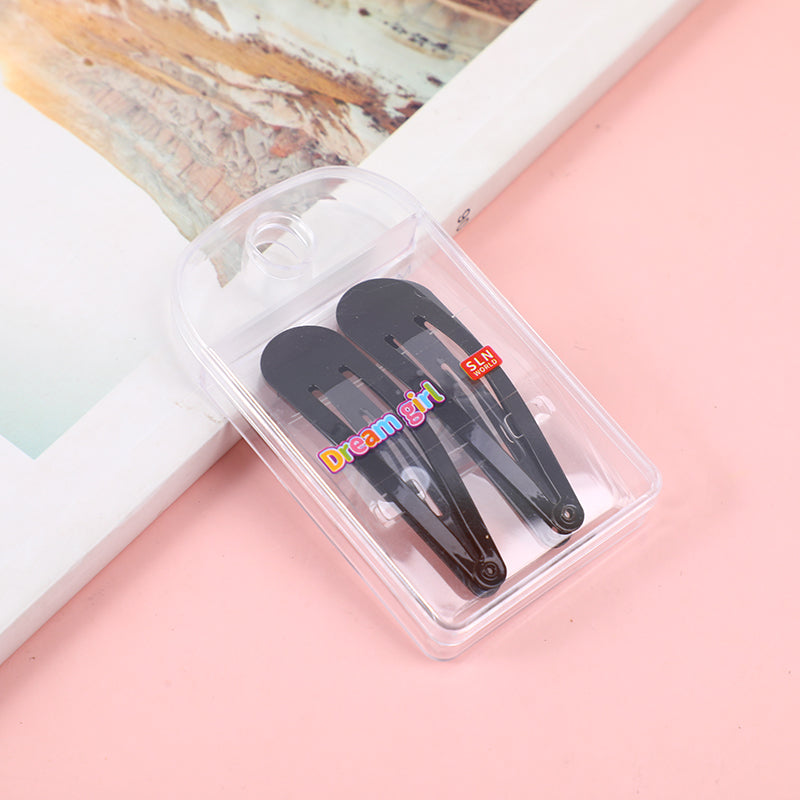 Set di Clip per Capelli a Goccia, Opache (o Lucide), di Grande Valore-4 pezzi