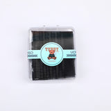 Serie TEDDY ISLAND Versatile fermaglio per capelli ondulato in scatola - 72 pezzi