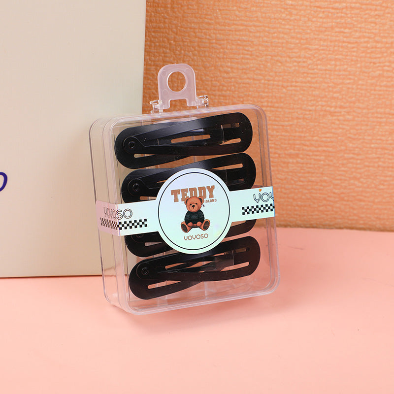 Serie TEDDY ISLAND Scatola opaca goccia d'acqua BB clip-8 pezzi