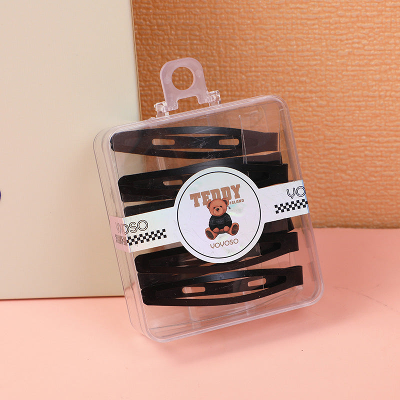 Serie TEDDY ISLAND: Set di 8 Fermagli BB Opachi