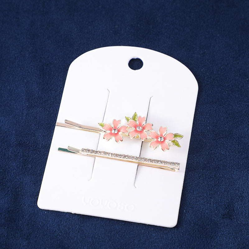 Fermaglio per Capelli in Lega a Forma di Fiore di Ciliegio