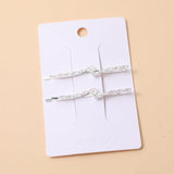 Delicato fermaglio per capelli con zircone facile da abbinare-18