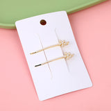 Fermaglio per Capelli in Lega a Motivo Floreale